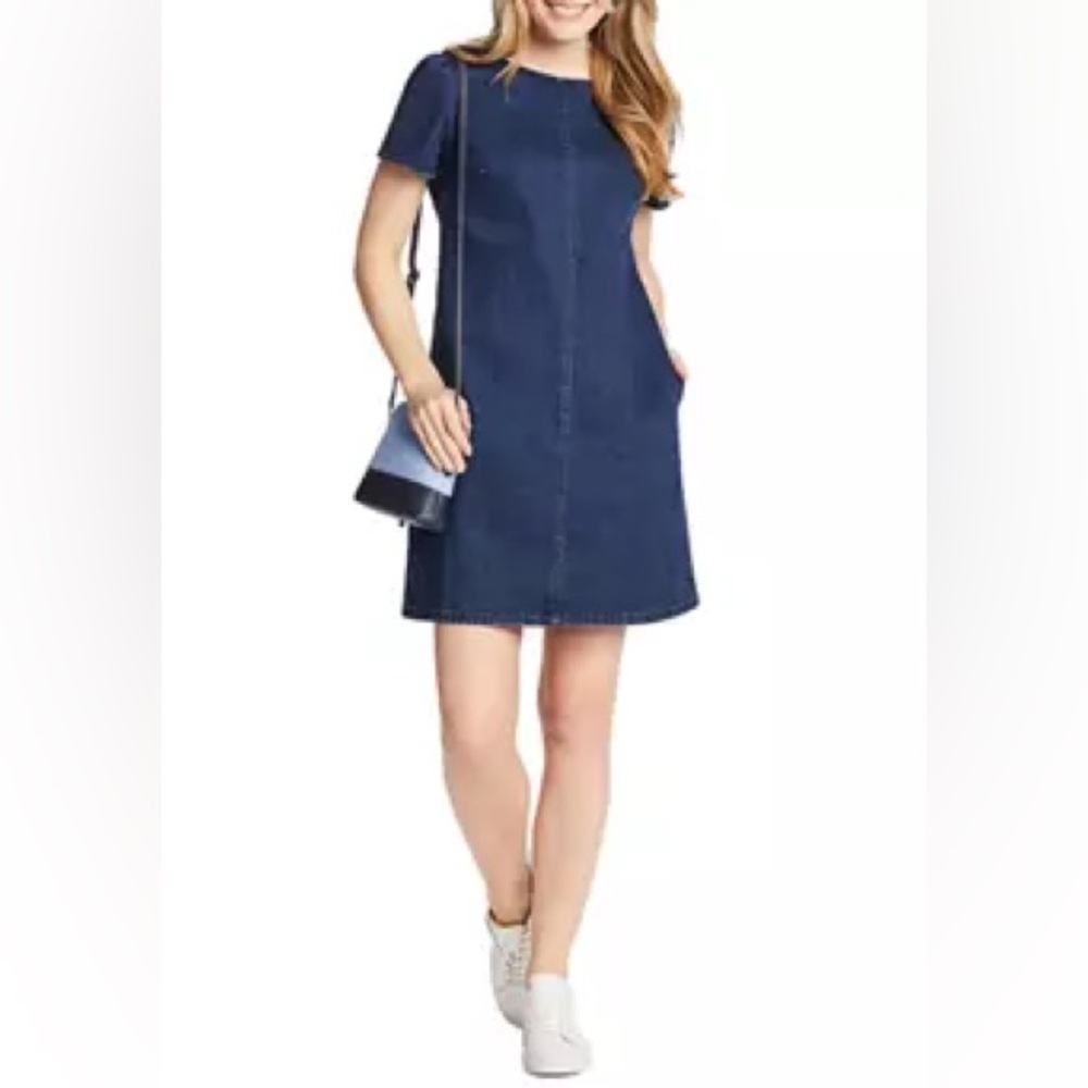Size 12 Draper James Denim Shift Dress
